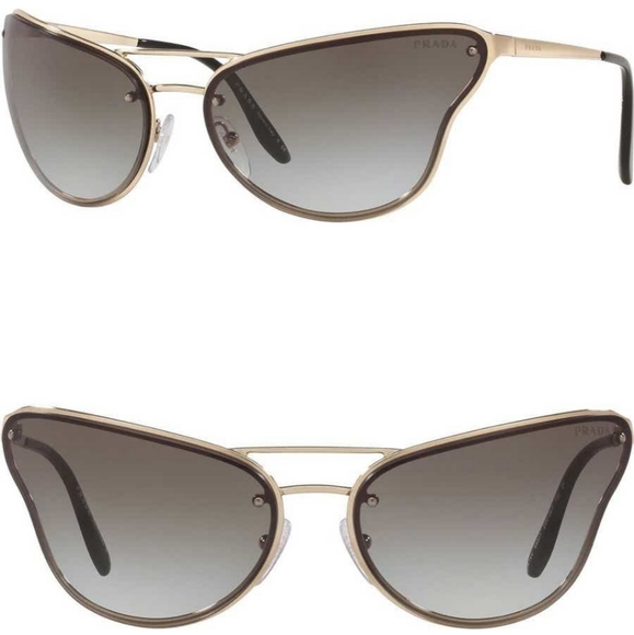 Prada Butterfly Sunglasses SPR74vs (217) - Picture 5 of 14